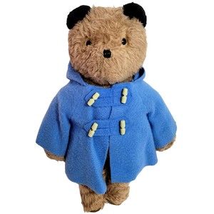 Eden Vintage Paddington Bear Plush Stuffed Bear 18" Great English Gentleman